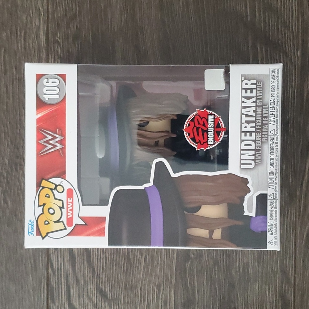 💜 WWE Undertaker Funko Pop #106 - EB Exclusive